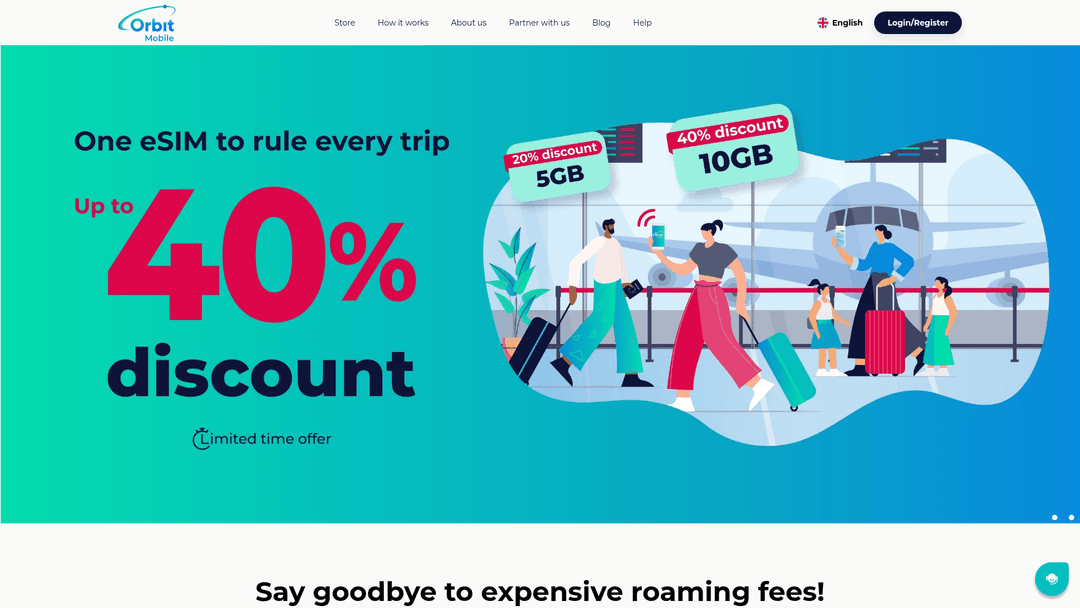 Orbit Mobile website