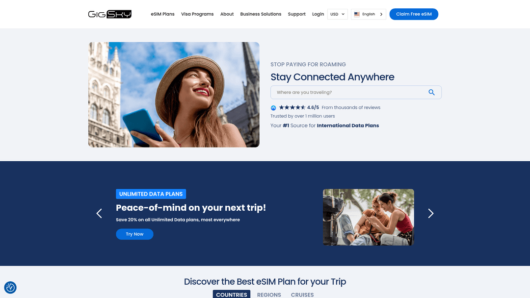 GigSky website