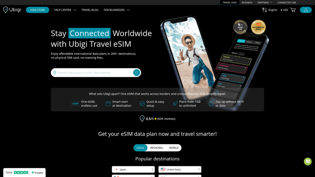 UBIGI website