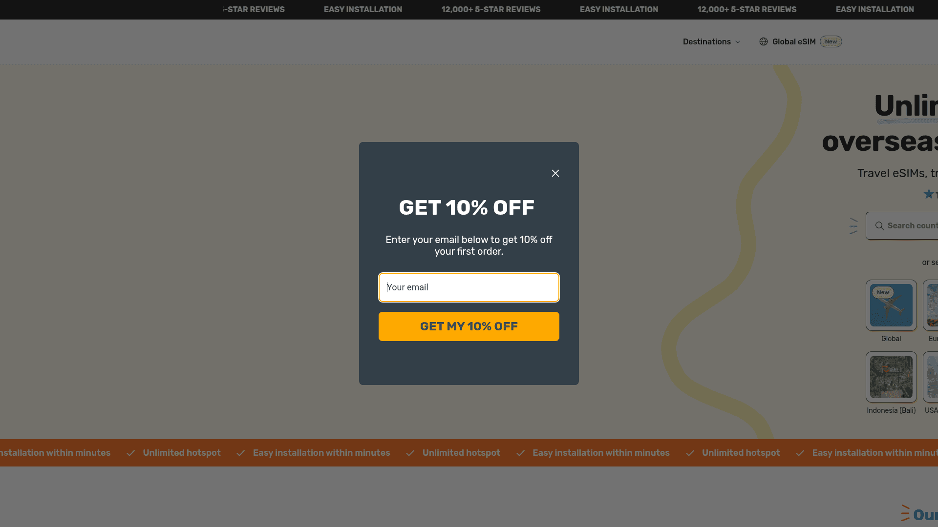 simify website screenshot