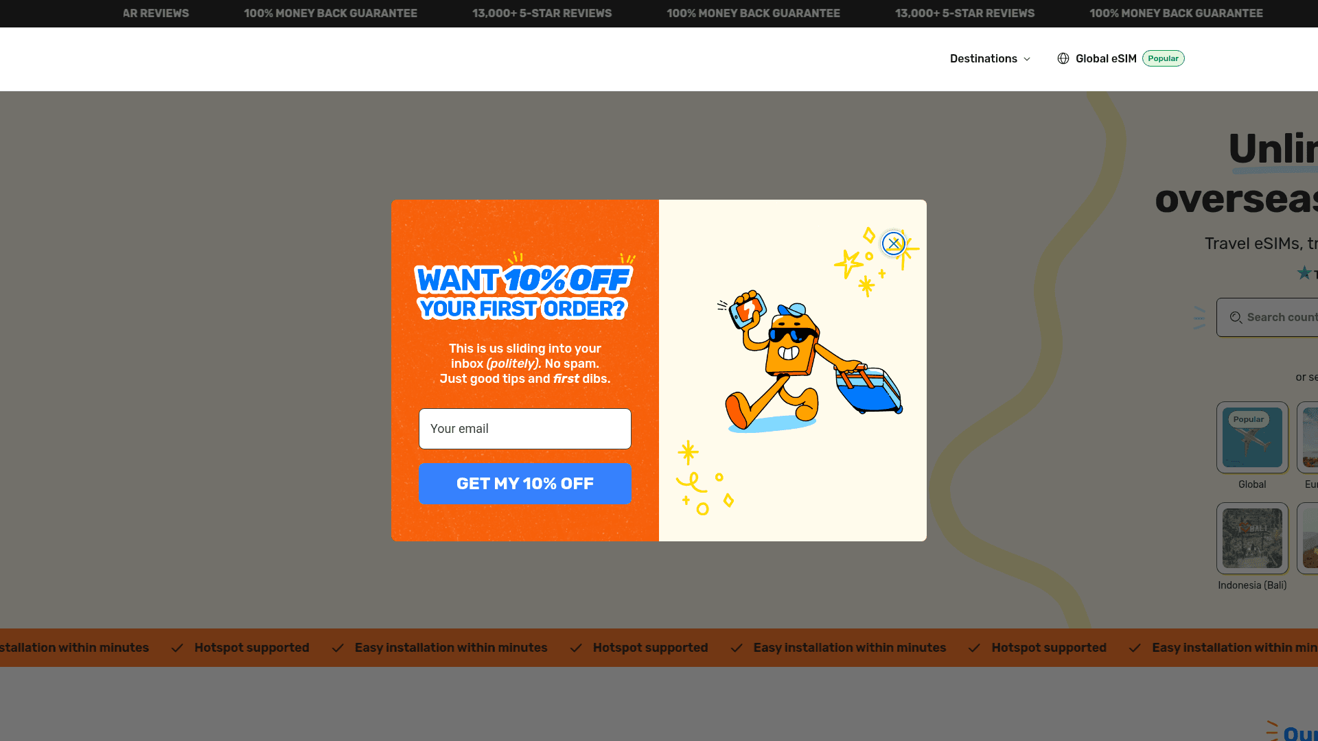 Simify website screenshot