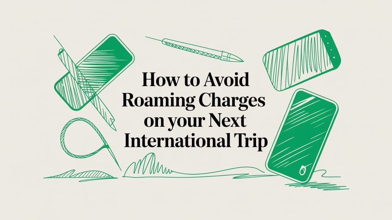 How to Avoid Roaming Charges on Your Next International Trip