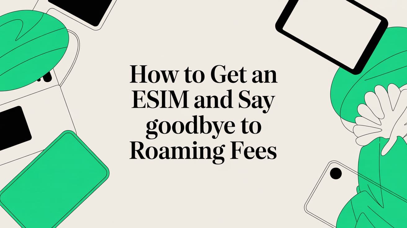 How to Get an eSIM and Say Goodbye to Roaming Fees